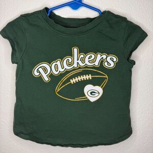 Green Bay Packers Girls NFL Team Shirt – Toddler 12–18M | Team Apparel